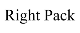 RIGHT PACK trademark