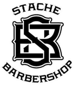 SB STACHE BARBERSHOP trademark
