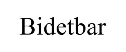 BIDETBAR trademark