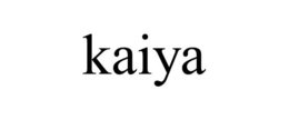 KAIYA trademark