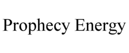 PROPHECY ENERGY trademark