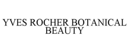 YVES ROCHER BOTANICAL BEAUTY trademark