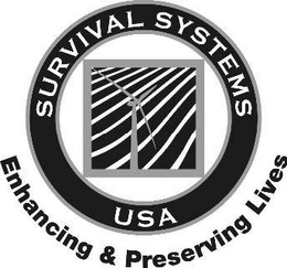 SURVIVAL SYSTEMS USA ENHANCING & PRESERVING LIVES trademark
