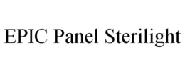 EPIC PANEL STERILIGHT trademark