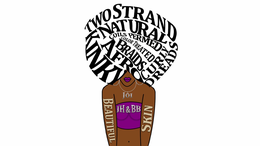 TWO STRAND JOI JH&BB NATURAL KINKY COILS PERMED COLOR TREATED AFRO CURLY DREADS BRAIDS BEAUTIFUL SKIN trademark