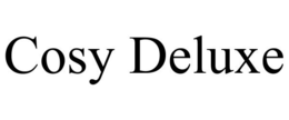 COSY DELUXE trademark