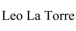 LEO LA TORRE trademark