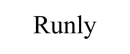 RUNLY trademark