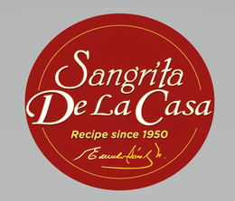 SANGRITA DE LA CASA RECIPE SINCE 1950 trademark