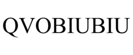QVOBIUBIU trademark