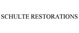 SCHULTE RESTORATIONS trademark