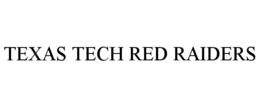 TEXAS TECH RED RAIDERS trademark