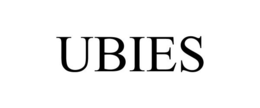 UBIES trademark