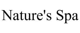 NATURE'S SPA trademark