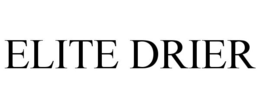 ELITE DRIER trademark