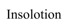 INSOLOTION trademark