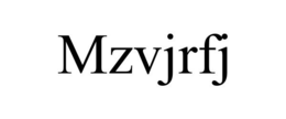 MZVJRFJ trademark