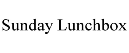 SUNDAY LUNCHBOX trademark
