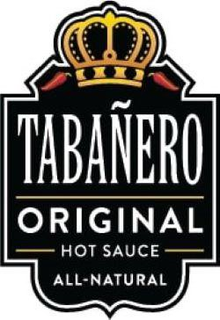 TABAÑERO ORIGINAL HOT SAUCE ALL-NATURAL trademark