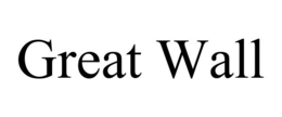 GREAT WALL trademark