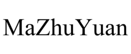 MAZHUYUAN trademark