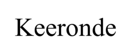 KEERONDE trademark