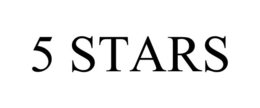 5 STARS trademark