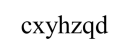 CXYHZQD trademark