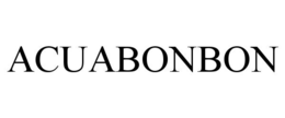 ACUABONBON trademark