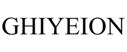 GHIYEION trademark
