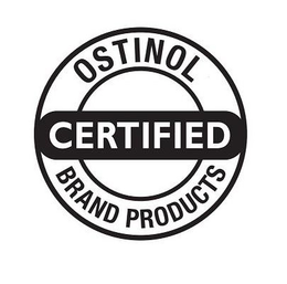 OSTINOL CERTIFIED BRAND PRODUCTS trademark
