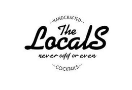 THE LOCALS NEVER ODD OR EVEN HANDCRAFTED COCKTAILS trademark