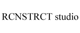 RCNSTRCT STUDIO trademark