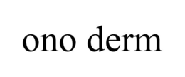 ONO DERM trademark