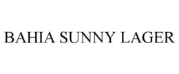 BAHIA SUNNY LAGER trademark