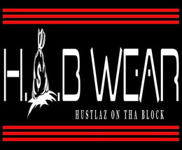 H.O.B WEAR HUSTLAZ ON THA BLOCK trademark