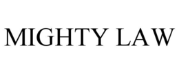 MIGHTY LAW trademark