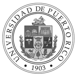 UNIVERSIDAD DE PUERTO RICO · 1903 · trademark