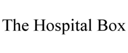 THE HOSPITAL BOX trademark
