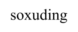 SOXUDING trademark
