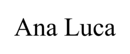 ANA LUCA trademark