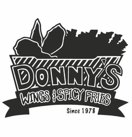 DONNY'S WINGS & SPICY FRIES SINCE 1978 trademark