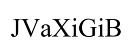JVAXIGIB trademark