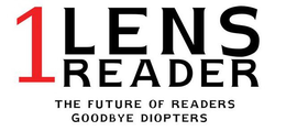 1 LENS READER THE FUTURE OF READERS GOODBYE DIOPTERS trademark