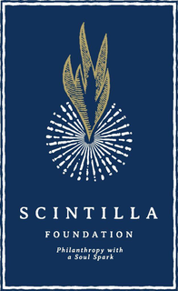 SCINTILLA FOUNDATION PHILANTHROPY WITH A SOUL SPARK trademark