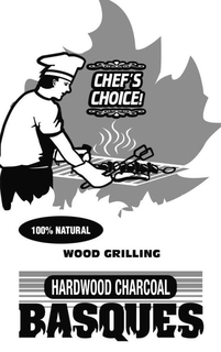 HARDWOOD CHARCOAL BASQUES & DESIGN trademark