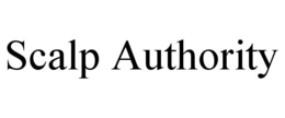 SCALP AUTHORITY trademark