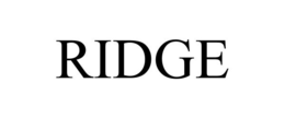 RIDGE trademark