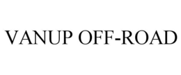 VANUP OFF-ROAD trademark