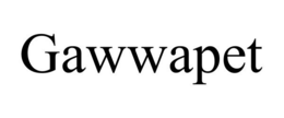 GAWWAPET trademark